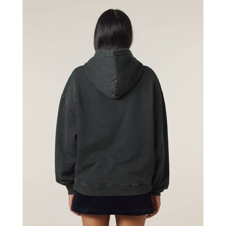 Unisex mikina (STANLEY\STELLA Slammer 2.0 vintage) > čierna (g. dyed rock) > M