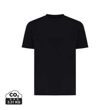 Ľahké tričko Iqoniq Sierra z recykl. bavlny > čierna > 3XL