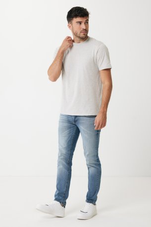 Ľahké tričko Iqoniq Sierra z recykl. bavlny > šedá (light) > 4XL