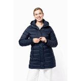Dámska bunda (Kariban LADIES' LIGHTWEIGHT HOODED PARKA) > modrá (navy) > M