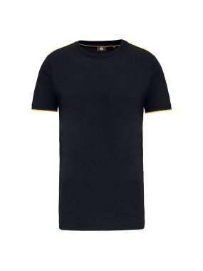 Pánske tričko (Designed To Work MEN'S SHORT-SLEEVED DAYTODAY T-SHIRT) > čierna / žltá > S