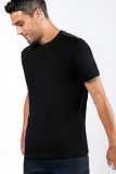 Pánske tričko (Designed To Work MEN'S SHORT-SLEEVED DAYTODAY T-SHIRT)>čierna / červená>L