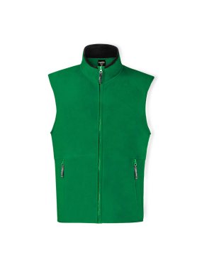 Unisex vesta > zelená / čierna > M