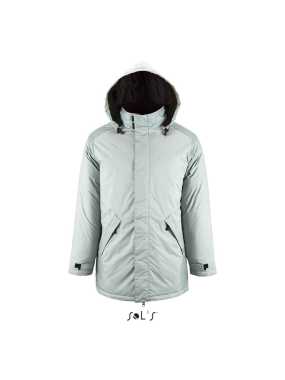 Unisex bunda (SOL'S ROBYN - UNISEX JACKET WITH PADDED LINING) > šedá (metal) > 3XL