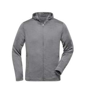 Pánska mikina (JN Mens Sports Zip Hoody) > šedá (lightmelange) > L