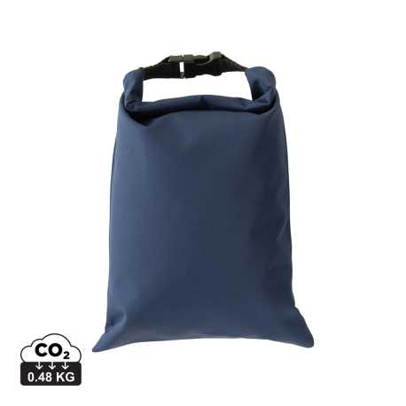 Snackstrap AWARE™ RPET– skladateľná desiatová taška 30x20CM > modrá (navy)