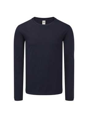 Unisex tričko (FOL ICONIC 150 CLASSIC LS T)>modrá (deep navy)>3XL