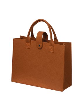 Plstená taška RPET > hnedá