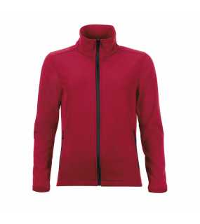 Dámska mikina (SOLS RACE WOMEN WOMEN'S SOFTSHELL ZIP JACKET) > červená (pepper) > L