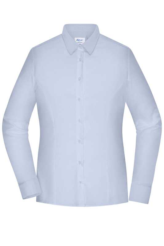 Dámska košeľa (JN Ladies' Shirt - SLIM FIT -) > modrá (light) > XS