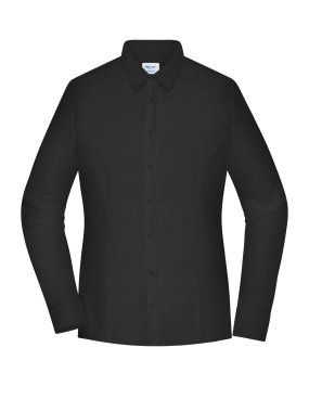 Dámska košeľa (JN Ladies' Shirt - SLIM FIT -) > čierna > M
