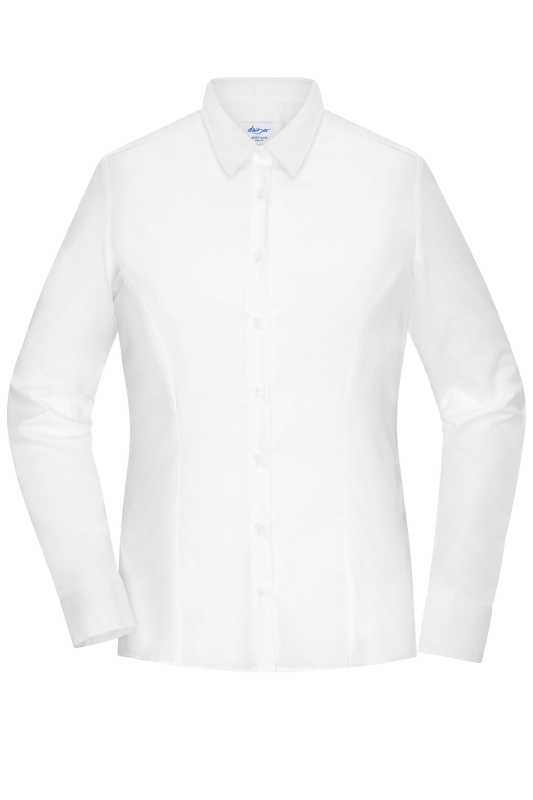 Dámska košeľa (JN Ladies' Shirt - SLIM FIT -) > biela > XS
