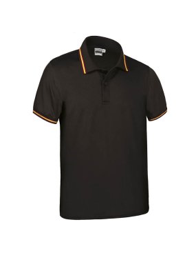 Pánska polokošeľa (MAASTRICHT) > čierna / španielska vlajka > XL