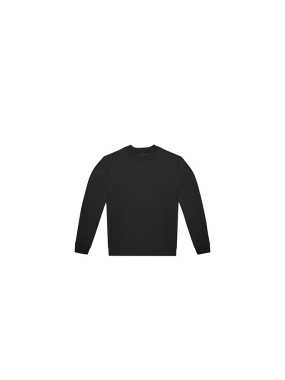 Unisex mikina (B&C ID.222 Crew) > čierna > L