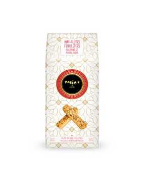 Mini flaky pastry flutes | Pecorino and Black Pepper 80 g Maxim’s