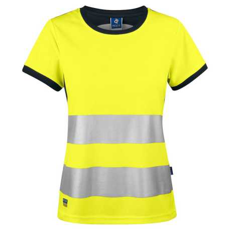 Dámske tričko (PROJOB T-SHIRT WOMEN EN ISO 20471-CLASS 2/1) > žltá / čierna > L