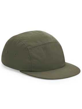 5 panelová unisex šiltovka (Beechfield Outdoor 5 Panel Camper Cap) > zelená (olive)