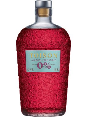 Nealkoholický gin Toison Berries Alcohol Free Spirit 0,7 l