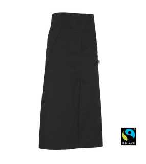 Unisex zástera (COTTOVER WAIST APRON LONG) > čierna