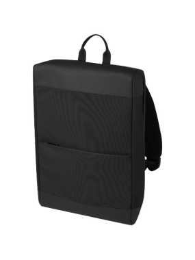 Rise batoh na notebook 15,6" z recyklovaného GRS > čierna (solid)