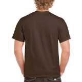 Unisex tričko (GILDAN ULTRA COTTON ADULT T-SHIRT) > hnedá (darkchocolate) > 3XL
