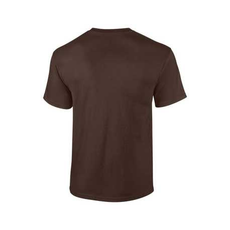 Unisex tričko (GILDAN ULTRA COTTON ADULT T-SHIRT) > hnedá (darkchocolate) > 3XL