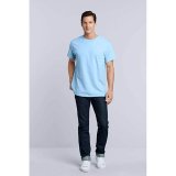 Unisex tričko (GILDAN ULTRA COTTON ADULT T-SHIRT) > modrá (light) > S