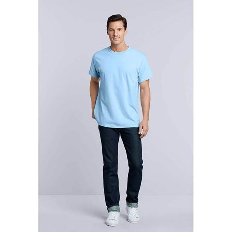 Unisex tričko (GILDAN ULTRA COTTON ADULT T-SHIRT) > modrá (light) > S