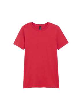 Dámske tričko(GILDAN SOFTSTYLE CVC WOMEN'S T-SHIRT) > červená (mist) > 2XL
