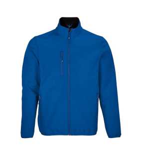 Pánska bunda (SOL'S FALCON MEN - SOFTSHELL ZIP JACKET) > modrá (royal) > S