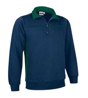 Unisex mikina (THUNDER) > modrá (orion navy) / zelená (bottle) > M