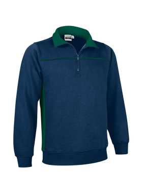 Unisex mikina (THUNDER) > modrá (orion navy) / zelená (bottle) > M