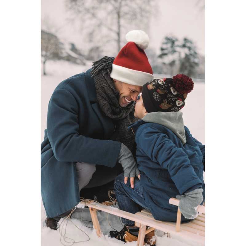 Vianočná čiapka > červená