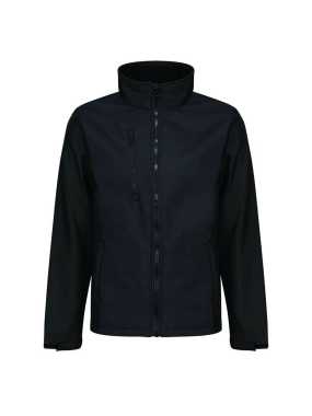 Unisex bunda (Regatta ABLAZE 3 LAYER PRINTABLE SOFTSHELL JACKET) > čierna / čierna > 3XL