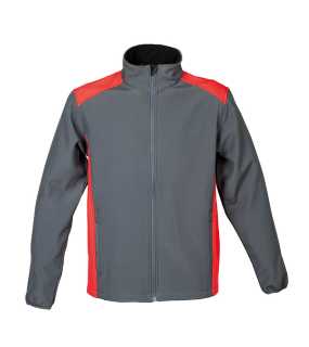 Pánska bunda (Garda by JR) > šedá / červená > L