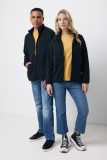 Micro fleece bunda na zips Iqoniq Talung z rec. polyesteru > čierna > 4XL
