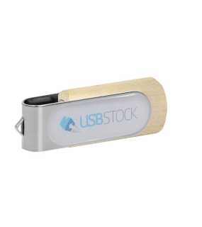USB flash pamäť 2.0 > hnedá (light) / šedá (light) > 16GB