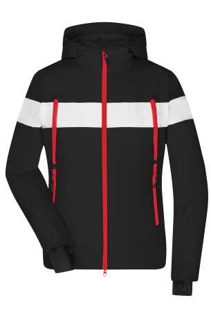 Dámska bunda (DAIBER Ladies Wintersport Jacket)>čierna / biela>XS