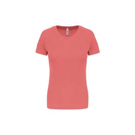Dámske tričko (PROACT LADIES SHORT SLEEVE T-SHIRT) > ružová (coral) > XS