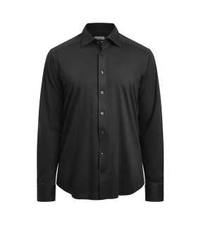 Pánska košeľa (James Harvest INDIGO BOW 132 SLIM) > čierna > L