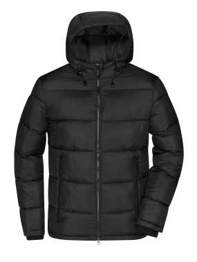 Pánska bunda (DAIBER Mens Padded Jacket) > čierna / červená > 3XL