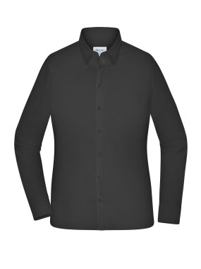 Dámska košeľa (JN Ladies' Shirt - MODERN FIT -) > čierna > S