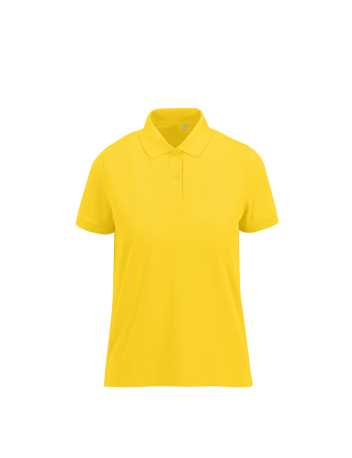 Dámska polokošeľa (B&C MY ECO POLO 65/35 /WOMEN_°) > žltá (pop) > S