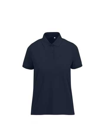 Dámska polokošeľa (B&C MY ECO POLO 65/35 /WOMEN_°) > modrá (navy) > S