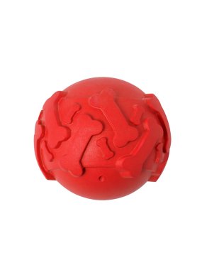 Loptička pre psa > červená