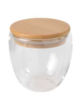 Pohár 250ml > hnedá / transparentná