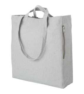 Nákupná taška z recyklovanej bavlny > šedá