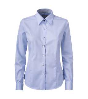 Dámska košeľa (James Harvest YELLOW BOW 51 LADIES) > modrá (sky) / modrá (navy) > M