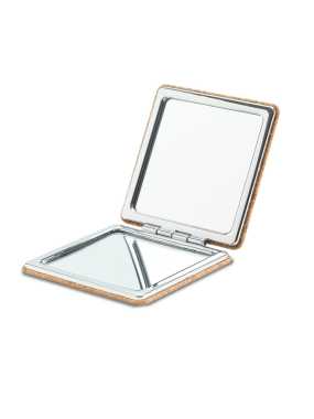 Zrkadlo s rámom z korku > béžová