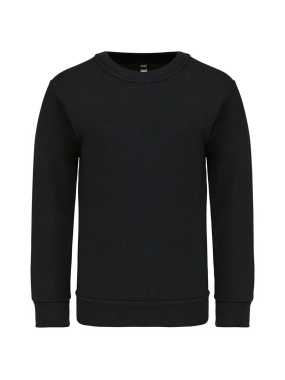 Detská mikina(KARIBAN KIDS' CREW NECK SWEATSHIRT) > čierna > 12/14